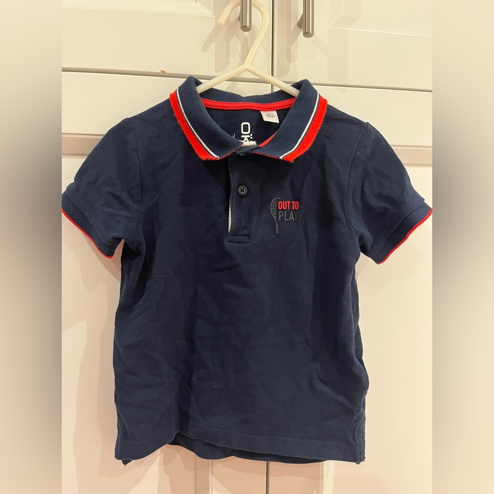 OKAIDI (Jacadi parent company) 3A tennis polo EUC